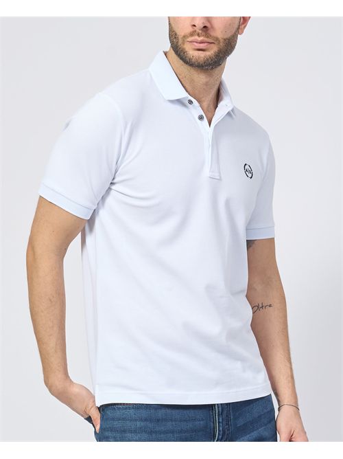 Polo piqué elasticizzato slim fit Armani Exchange ARMANI EXCHANGE | 8NZF91-ZJ81Z1100